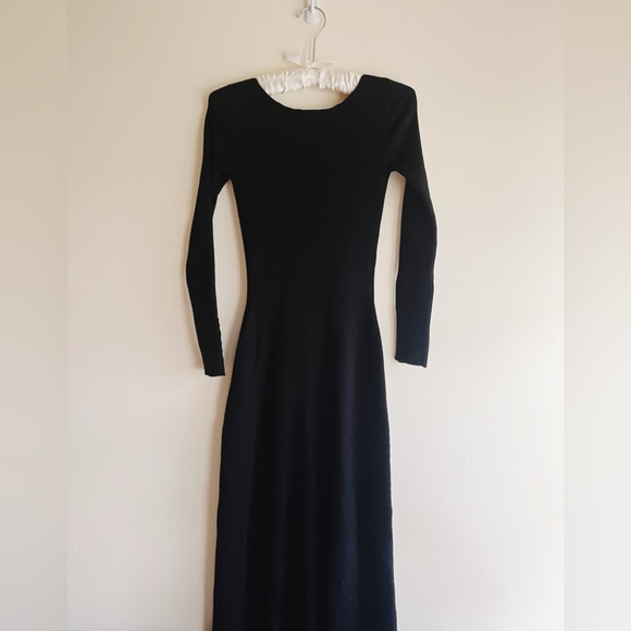 NWT Sezane Vivianne Dress Black XS - Picture 5 of 7